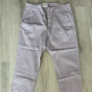 Nili Lotan Womens Paris Pant Lilac Size 6 Dropped Crotch
